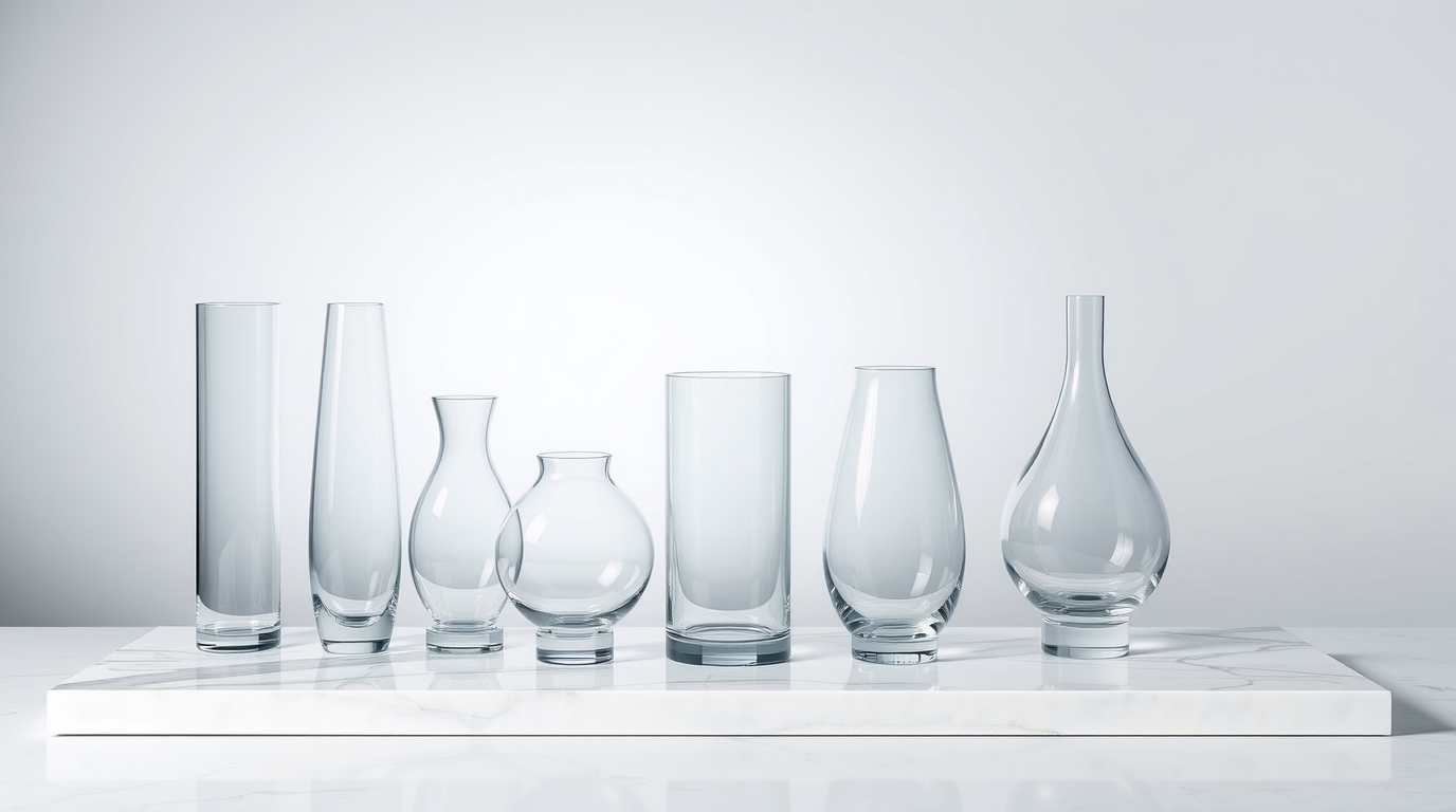 Купить стеклянную вазу для стильного интерьера в Москве ваза, стеклянная, купить, стекло