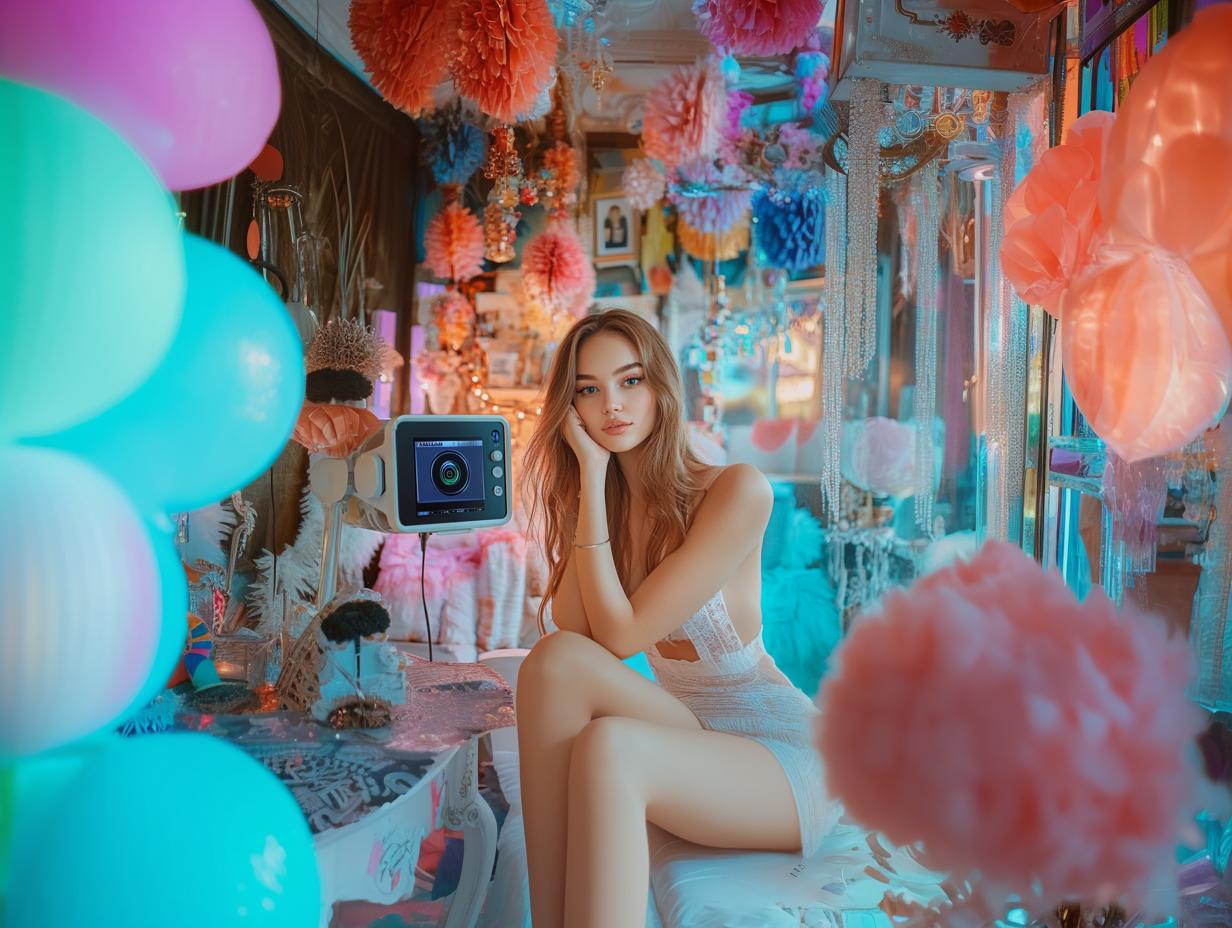 Косплеерша харуми